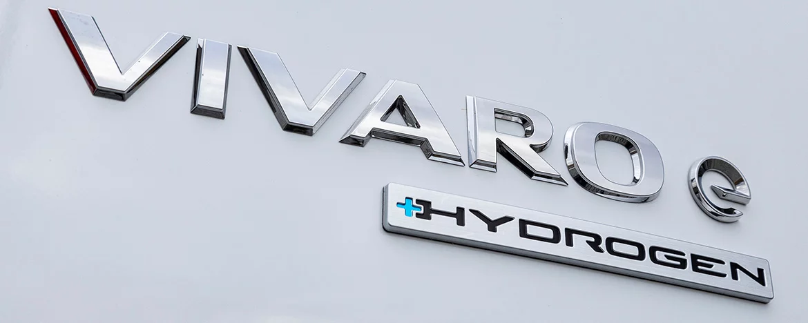 Vivaro-e hydrogen sign